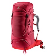 Deuter Fox 40L Backpack (New Deuter Logo) -  Masala-cherry / Alpinegreen-forest (100% Original)