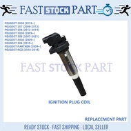 1PC IGNITION PLUG COIL - PEUGEOT 207 208 2008 308 3008 508 5008 PARTNER RCZ 2009-2022