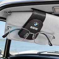 Car Interior Sunshade Card Ticket Storage Glasses Clip Accessories Tool For BMW Performance E46 E90 