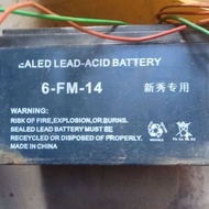 Samsoo Battery FM1412V14AH20HR Electric Sprayer Lawn Mower Battery 151 95 98 Size