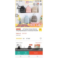 Js Fashion Korean Women Sling Bag Pack.