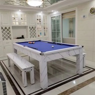 snooker table 7ft 8ft Automatic return ball pool table 3 in1meja pingpong dining table home use bill
