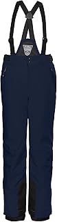 Girls' functional trousers/ski trousers with zip-off bib, snow guard and edge protection Ksw 77 grls