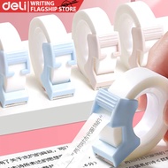 Deli Writable Tough Invisible Tape Suit (2 Volumes/Card) 12mm*20y*50um Easy To Tear Stationery