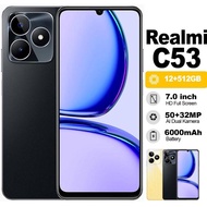 raja spearpart. Hp murah Realmi C53 Layar 7.0inci Ram 12 256GB hp murah cuci gudang 2024 terbaru asl