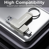 2TB typec 2 in 1 Mobile Phone u Disk High Quality Dual Drive Flash Memory USB High Speed Memory Stic