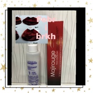 Unik L'oreal cat rambut majirouge 5.64 plus oxidant cream Limited