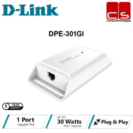 D-Link DPE-301GI 1-port Gigabit 802.3af PoE & 802.3at PoE+ Injector