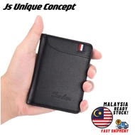 Fesyen Dompet Lelaki Men Wallets Short Wallet Men Leather Case Youth Mini Student Wallet Card Holder