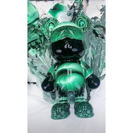 Custom Bearbrick 32cm Emerald Nightfall