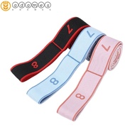 ADAMES Yoga Resistance Band, 8/10/12 Grid Elastic Fitness Resistance Bands, Assist Band Crossfit Exe