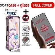 Ceramic Privacy Resistant with Tempered Glass Case for iphone 6p 6s 6 plus 6sp phone casing Softcase