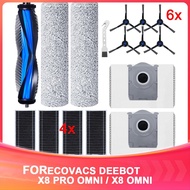 16pcs Replacement Parts for Ecovacs Deebot X8 Pro Omni for Yeedi S14 Plus Vacuum Cleaner