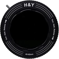 H&Y RevoRing Variable Neutral Density ND3-ND1000 and CPL Filter with 46-62mm Variable Adapter