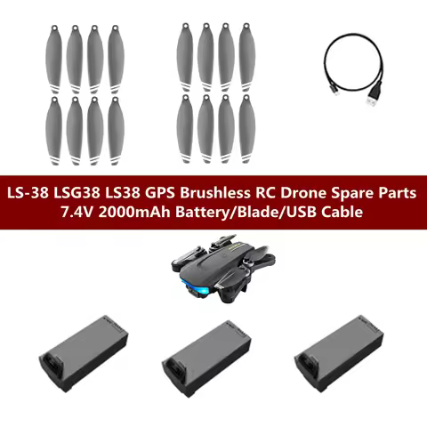 LS-38 LSG38 LS38 6K GPS Brushless Remote Control RC Drone Quadcopter Spare Parts Accessories 7.4V 20