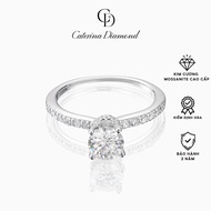 Nhẫn kim cương Moissanite 08 Carat Caterina Diamond Tianma Engagement Diamond Ring DR008