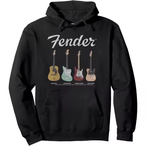 Fender Vintage Guitar Lineup Pullover Hoodie