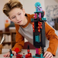 Compatible With Le~Gao Minecraft 21279 Ending Man Tower Figures Children's Educational Assembling~Pa