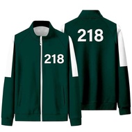 Squid Game Costume Role Play Jacket Sportswear Jacket 456 Digital Sweater 001 Korean Drama Costume H