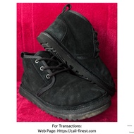 UGG Neumel Black Suede Chukka Boots