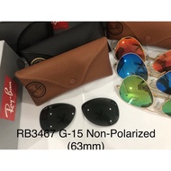 00 _R_B_ 3467 G-15 Non Polarized Lens size 63mm