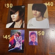 官方 Infinite 小卡 Postcard 成種 Sungjong 早期 second invasion INFINITIZE the mission $30up