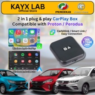 [KAYX LAB] Carbitlink Wireless CarPlay AndroidAuto Proton Saga S70X70 Perodua Ativa Axia Myvi Carbit