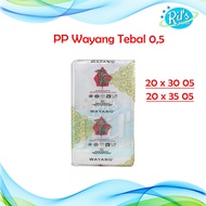 Plastik PP Wayang 05 / Plastik Bening Kiloan 17x25 - 20x30 - 20 x 35 - 30x50 cm / Snack / Packing