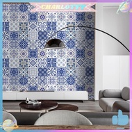 ✿ CHA ✿  20pcs Waterproof Mosaic Wall Tile Sticker for Home Decor (ET111 10X10cm) CA ★