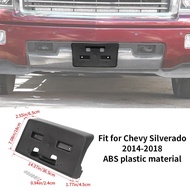 aihei ป้ายทะเบียนรถด้านหน้าที่นั่ง Abs ป้ายทะเบียนสีดำผู้ถือ Fit สำหรับ Chevy Silverado สำหรับ Gmc-s