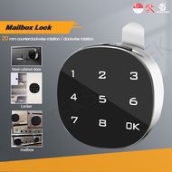 Smart touch screen password lock Mailbox lock letter box lock electronic lock drawer Digital lock