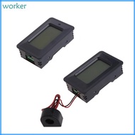 Wor* Portable Long Service Life 20 100A AC LCD Digital Kilowatt-hour Meter Voltmeter