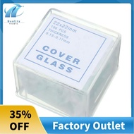 100pcs Transparent Slides Coverslips Coverslides 22x22mm For Microscope