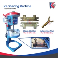 SPARE PARTS for ABC Ice Shaving Machine Ice Kacang (Taiwan: GOLDEN ANVIL-CH-IS700) BLADE HOLDER/Mata