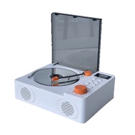 CD Player Retro Dual Speakers Bluetooth 5.3 Speakers Fever-Grade Integrated CD Player Audio USB TF C