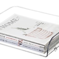 Dekoruma HINOKI Tray Dokumen F4 / Rak Kertas Bening / Storage Dokumen