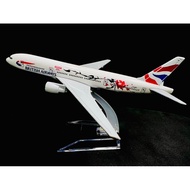 Airplane Model - British Airways B777