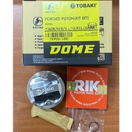 TOBAKI 58MM FORGED PISTON SET DOME - YAMAHA Y16ZR Y16 / R15 / NVX / NMAX
