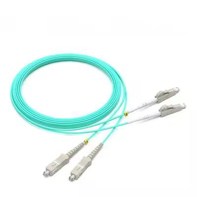 10pcs/lot LC-SC Multi-Mode OM3 OM4 Fiber Cable 2.0mm Multimode Duplex SC-UPC LC UPC Fiber Optical Ju