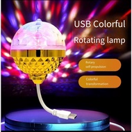 LED Magic Ball Rainbow Rotating Light Magic Ball Bulb Household KTV Flash Indoor Room Color Light Bo