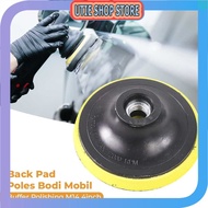 UTIE STORE - BOJECHER Car Body Polishing Back Pad Wool Buffer Polishing M14 4inch - BJ80