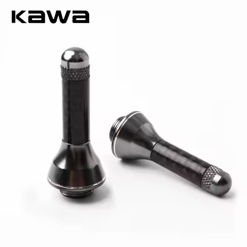 Kawa 1pc Fishing Reel Stand Cover Carbon Fiber Suit For Most Shima Spinning Reel Keep Balance Access