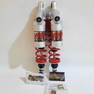 NEW SHOCK ~ SHOCKBREAKER DOUBLE TABUNG ATAS COPY-YSS 340MM BEBEK PNP TIGER/ RX KING/ MEGAPRO/ GRAND/