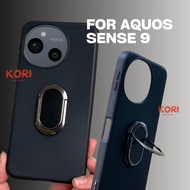 Case untuk SHARP AQUOS SENSE 9 10 Soft Case Slim Matte Macaron List Casing Cover Silikon Hp