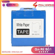 Printed label EK-22210, size: 29mm*30.48m, continuous label, decal paper, compatible with Brother QL