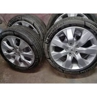 17 inch 114 x 5 PCD Honda Orignal Made in Japan Rims used