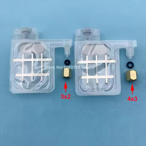 10PCS DX5 Ink Damper Transparent Dumper For Epson DX5 XP600 4720 i3200 5113 Printhead Print head Eco