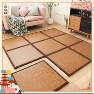 Foldable natural Thai rattan mat, size 1m6x2m and 1m8x2m just like the picture