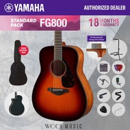 Yamaha FG800-BSB FG Series Solid Top Acoustic Guitar 41" - Brown Sunburst