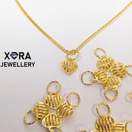 HOT ITEM XERA 916 Loket Love Emas Shell 916 Bajet / Loket Shell Emas 916 / Loket Shell/ 100% EMAS 91